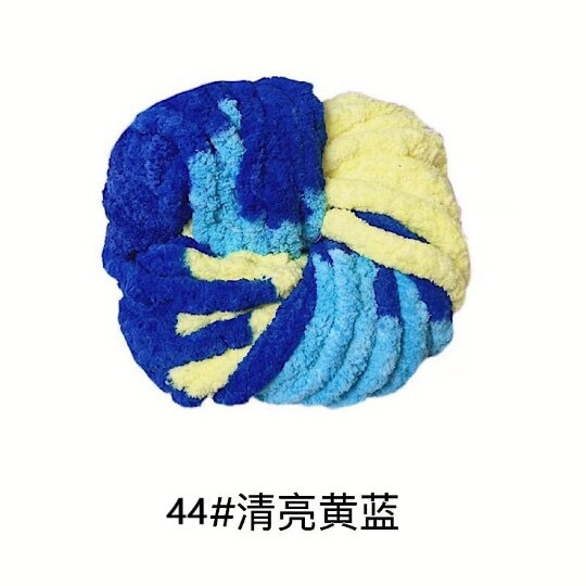 Yellow and blue