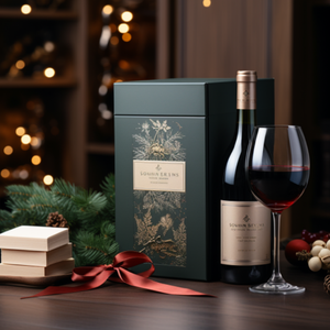 กล่องไวน์ขวดใหญ่ฝาปิดและฐานกล่องไวน์สำหรับเป็นของขวัญแชมเปญขนาด100มล. <span class=keywords><strong>ต</strong></span>ัวอย่างไวน์1แพ็ค - Product Image 6