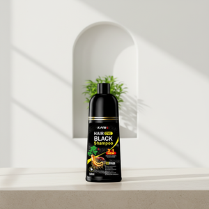 <span class=keywords><strong>Crema</strong></span> Colorante <span class=keywords><strong>Bio</strong></span> per Capelli 500ML, Copertura 100% dei Capelli Grigi, Tinta Nera Senza Ammoniaca con Olio di Argan Naturale, Semi-permanente per Tutti i Tipi di Capelli - Product Image 6
