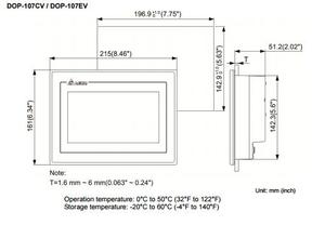 Industrielle Automatisierung 100% Neue Delta Touchscreen HMI DOP-107BV DOP-107CV DOP-110CS DOP-103BQ HMI Mensch-Maschine-Schnittstelle - Product Image 4