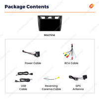 MEKEDE-Autoradio Android Auto 4core GPS Navigation Car Multimédia 2 + 32GB pour Ford Fiesta Mk VI 5 Mk5 2002-2008