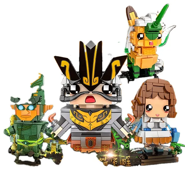 KAIYI History Character Small mini figure DIY Kid baby blocks kids toys building block