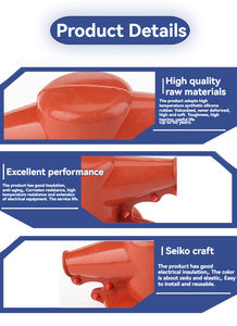 <span class=keywords><strong>Gaine</strong></span> isolante PE 24 kV pour la protection contre la foudre, courant nominal 630 A, haute stabilité, température -<span class=keywords><strong>40</strong></span> +<span class=keywords><strong>40</strong></span> - Product Image 6