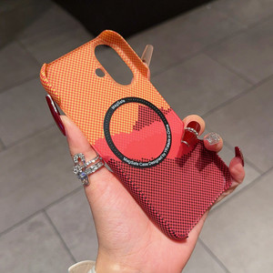 Nouvelles Coques de Téléphone à Motif Fibre de Carbone pour iPhone 17 Air 16 15 14 Pro Max, Étuis Magnétiques Antichoc Ultra-Mince - Product Image 2