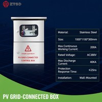 Boîte de distribution d'énergie robuste en acier galvanisé pour équipements électriques