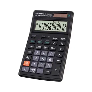 12-cijfers Elektronische Rekenmachine Briefpapier Items Wiskunde Calculator Promotionele Hoge Kwaliteit Promotionele Calculator Goedkoop