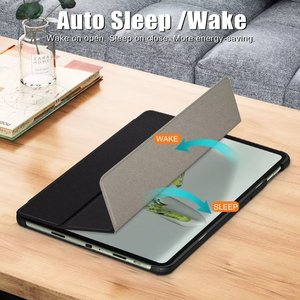 Conception personnalisée en gros 3 livres de couverture en cuir pliants Flip Cover pour Oneplus <span class=keywords><strong>pad</strong></span> Go smart Case pour Oppo <span class=keywords><strong>Pad</strong></span> <span class=keywords><strong>Air</strong></span> <span class=keywords><strong>2</strong></span> housses de couverture - Product Image 3