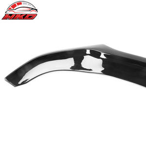 Protector de Parachoques Delantero para Dodge Charger Widebody 2020-2023, Estilo IKON V4, Negro Brillante, Difusor de PP, Protector de Mentón - Product Image 5