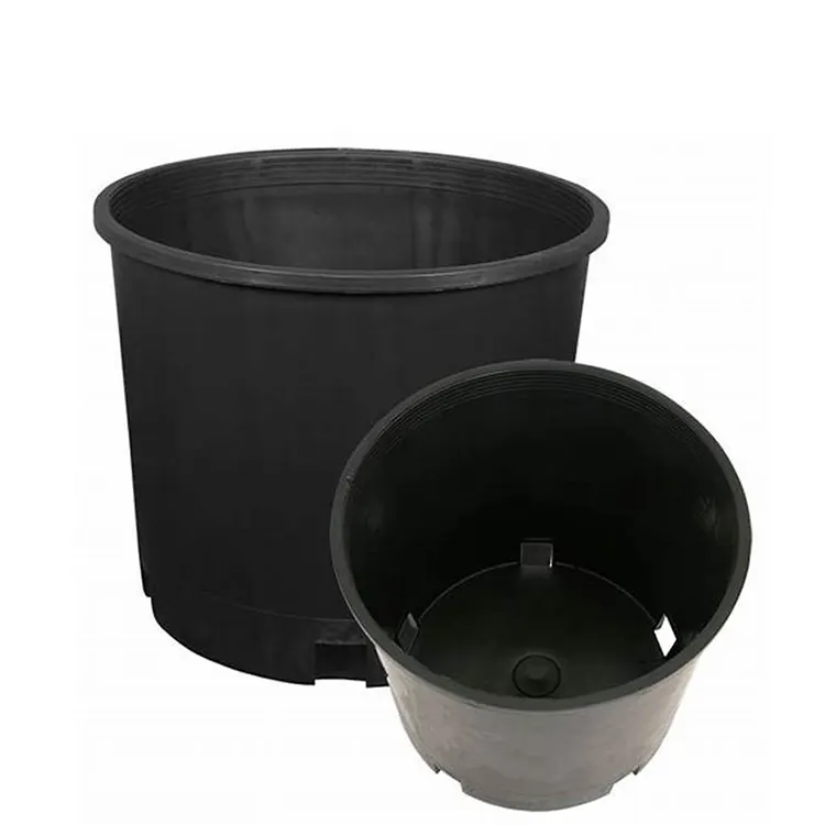 1 2 3 5 7 10 15 20 25 Ronde Gallon Plant Plastic Kwekerij Potten Voor Planten