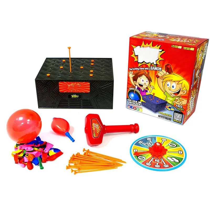 2024 New Explosion balloon Popping Game Whack Balloon Pop Toy for fun Parent-Child Interactive Family Gathering Game