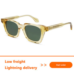 Классические винтажные Модные солнцезащитные очки высокого качества нейлоновые линзы UV400 поляризованные мужские и женские ацетатные солнцезащитные очки - Product Image 2