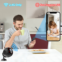 Caméra IP Wifi miniature sans fil, micro, petite, sans fil, pour la sécurité domestique, Full HD 1080P