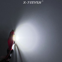 X-7SEVEN Nouvelles ampoules LED CANBUS 31mm-41mm 6030 pour voiture, éclairage de lecture, plaque d'immatriculation, plafonnier, lampe intérieure, plafonnier de toit, 12V 2W