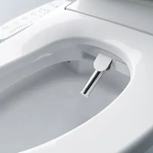 F1N525 स्मार्ट Bidet सीट कवर बुद्धिमान Bidet टॉयलेट सीट कवर मुलायम करीब ढक्कन स्वचालन पानी की सफाई के साथ मॉडल