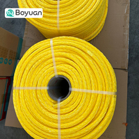 Cuerda de amarre Boyuan Marine UHMWPE de 6 mm y 12 cabos, alta resistencia, resistente a los rayos UV y a la corrosión, certificada por ISO/BV/CCS