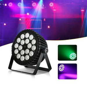 Hot bán 6 trong 1 rgbwa 18x18W UV LED phẳng chiếu sáng mệnh DJ rửa ánh sáng sân khấu Led mệnh ánh sáng cho chương trình công viên buổi hòa nhạc Nhà thờ - Product Image 1