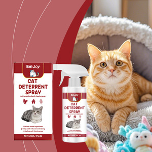 Spray Répulsif pour Chats Prêt à l'emploi – Formule Douce et Sûre, Portable, Empêche Efficacement les Griffades, l'Urination et la Mastication, Longue Durée, Effet Anti-Visite - Product Image 1