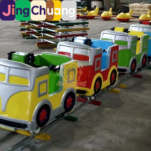 Nuevo Tren de Juguete JingChuang Square con Manivela, de Fibra de Vidrio y Metal, para Exportación de Fábrica - Product Image 2