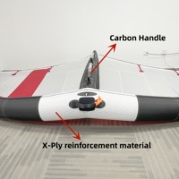 Nouvelle arrivée 2026 Planche à foil gonflable avec poignée en carbone antidérapante Ensemble de planche à foil hydrofoil