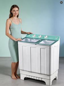 Lave-linge et sèche-linge combinés <span class=keywords><strong>à</strong></span> double cuve de 15 kg, portables, <span class=keywords><strong>à</strong></span> <span class=keywords><strong>chargement</strong></span> <span class=keywords><strong>par</strong></span> le haut, pour le nettoyage des vêtements de la famille, fabriqués en Chine - Product Image 3
