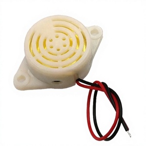 3 Buzzers sonores actifs continus piézoélectriques 24V de type 27, 30*15, à haut niveau sonore / Buzzer 12V avec fil de connexion - Product Image 1