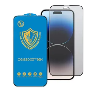 Anti-explosion Gaming Anti-fingerprint Matte Screen Protector For Iphone 12 13 pro max Screen Protector Tempered Glass Ag