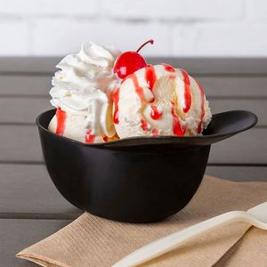 Custom Logo 8oz Mini Plastic <b>Baseball</b> <b>Cap</b> Helmet Snack Ice Cream Sundae Bowls for Stadium Giveaways - Product Image 4