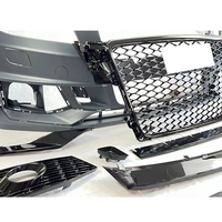 Vente Chaude Kit Carrosserie Pare-chocs Avant avec Calandre Nid d'Abeille pour Audi A4 S4 B8, Amélioration au Style RS4 B9 2008-2012