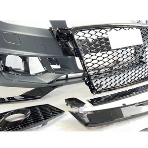 Kit Carrozzeria Auto in Offerta <span class=keywords><strong>Paraurti</strong></span> <span class=keywords><strong>Anteriore</strong></span> con Griglia a Nido d'Ape per <span class=keywords><strong>Audi</strong></span> A4 S4 B8 Aggiornamento a Stile RS4 B9 2008-2012 - Product Image 5