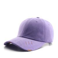 Gorra de Béisbol de Alta Calidad de 6 Paneles, Estilo Dad Hat, Personalizable, con Aspecto Desgastado