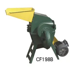 Máquina de molino de martillo de pellet, trituradora de madera pequeña industrial a precio de fábrica de China