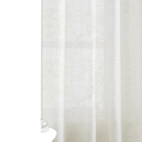 Rideau ignifuge aspect lin INNO 100% polyester certifié NFPA 701 pour hôtels, bureaux et fenêtres résidentielles