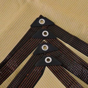 Rete per Recinzione Pieghevole Portatile 100% HDPE Resistente Anti-UV Impermeabile per Balcone Parasole e Protezione dalla Pioggia per Giardino - Product Image 4