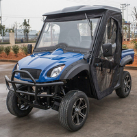Buggy électrique à cabine fermée 2025, 4x4, 2 places, automatique, certifié CEE avec blocage de différentiel