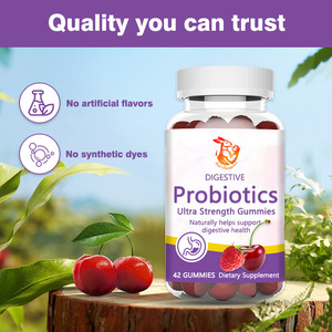 Gomitas Probióticas OEM ODM con Proteína y Sodio, Ayudan Naturalmente a la Salud Digestiva, Sin Sabores Artificiales - Product Image 3