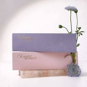 Invitaciones de Boda Personalizadas de Alta Gama Marryso, Impresión de Fotos en Morado, Rosa y Azul, Estilo Europeo Fresco para Parejas - Product Image 4