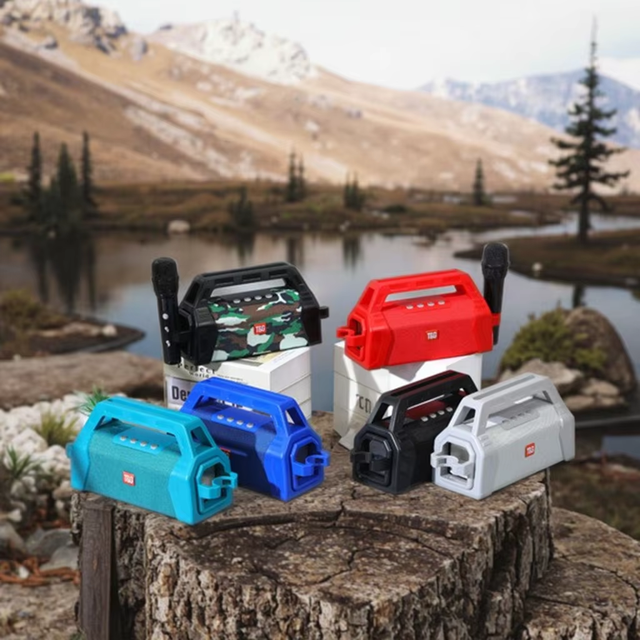 OEM ODM Speakers TG538K  Portable Wireless BT 10W Mini Karaoke Speaker HIFI Music Stereo Bass Outdoor Speaker