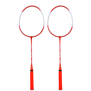 ไม้แบดมินตัน <span class=keywords><strong>Whizz</strong></span> รุ่น 658 ไอรอน 100 กรัม แบบออฟเฟนซีฟ  พร้อมปลอกหุ้ม น้ำหนัก 18 ปอนด์  ปรับความตึงไว้ล่วงหน้า สำหรับผู้เริ่มต้น - Product Image 4