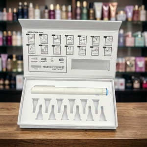 Custom Printed Biodegradable Art Paper Flat <b>Box</b> Recyclable Rigid Magnetic Closure Packaging for Skincare Beauty <b>Pens</b> - Product Image 1