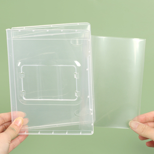 SUNSHING USB Card Case Clear 14mm Plastic Debit USB Card Sleeves Credit Card Boxes Sturdy ID Cards RFID Protected Card Holder - Product Image 3