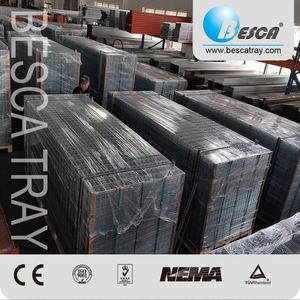 Máquinas <span class=keywords><strong>Besca</strong></span> para Fabricar Canastas de Acero Inoxidable, Soportes de Malla Metálica, Bandejas para Cables - Product Image 6