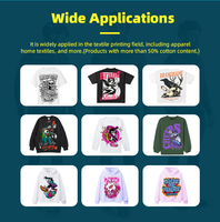 XINFLYING Nueva Impresora de Inyección de Tinta Plana A3 DTG con Control Android Totalmente Automático para Cabezales de Impresión I3200, para Camisetas