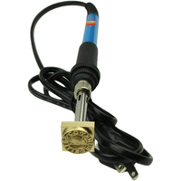 Jcd — fer à souder électrique 60 W, outils de marque en bois, logo de cuivre, gaufreur 220v