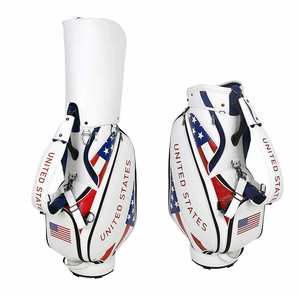 KONDAY लोकप्रिय उच्च अंत प्रीमियम पु चमड़े गुणवत्ता गोल्फ टूर बैग गोल्फ गाड़ी गोल्फ प्रो स्टाइलिश स्टाफ बैग - Product Image 4