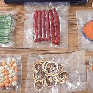<b>Vacuum</b> Food Preservation <b>Bag</b> Rectangle Strong Tensile Resistant For Kitchen Food Storage - Product Image 1