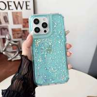 Honatop 2 en 1, étuis pour téléphones portables avec paillettes, antichoc, coques en plastique pour Xiaomi Redmi Note 13 Plus 14 15C 15