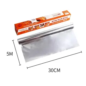 Household Kitchen Daily Use Aluminium Foil Box For Food Packaging