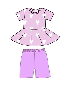 Qingli OEM Set Estivo per Bambini in Due Pezzi, Ultimo Design, Stampe Personalizzate, Abbigliamento per Bambine, Senza Dazi Doganali - Product Image 6