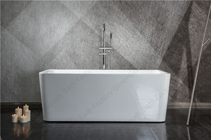 Bañeras Rectangulares Modernas de Acrílico Independientes de Bajo Consumo de Agua de Nepal con Desagüe para Uso en Hoteles - Product Image 2