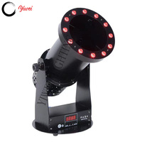 Machine à confettis LED en métal 1500W à vente chaude avec télécommande DMX, lumières d'ambiance de Noël pour les événements de mariage, de fête et de scène